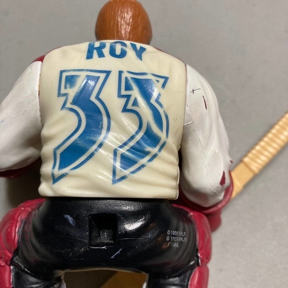 NHL ACTION FIGURE Patrick Roy ~ Home Decor Office Game Room Man Cave Sports Bar - Picture 5 of 9